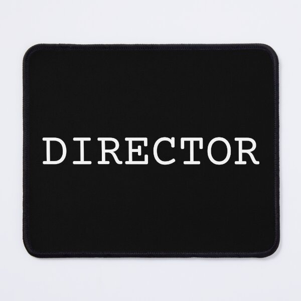 Item preview, Director, white text over black designed and sold by FilmmakersItems.