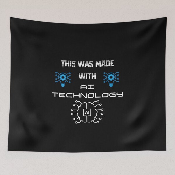 Item preview, This Was Made With AI Technology designed and sold by scoutsunlimited.