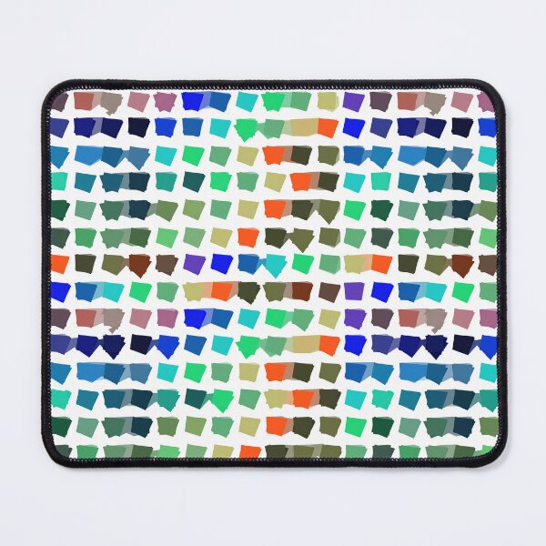 Item preview, Rainbow Technicolor Squares (On White) designed and sold by BeJolley.