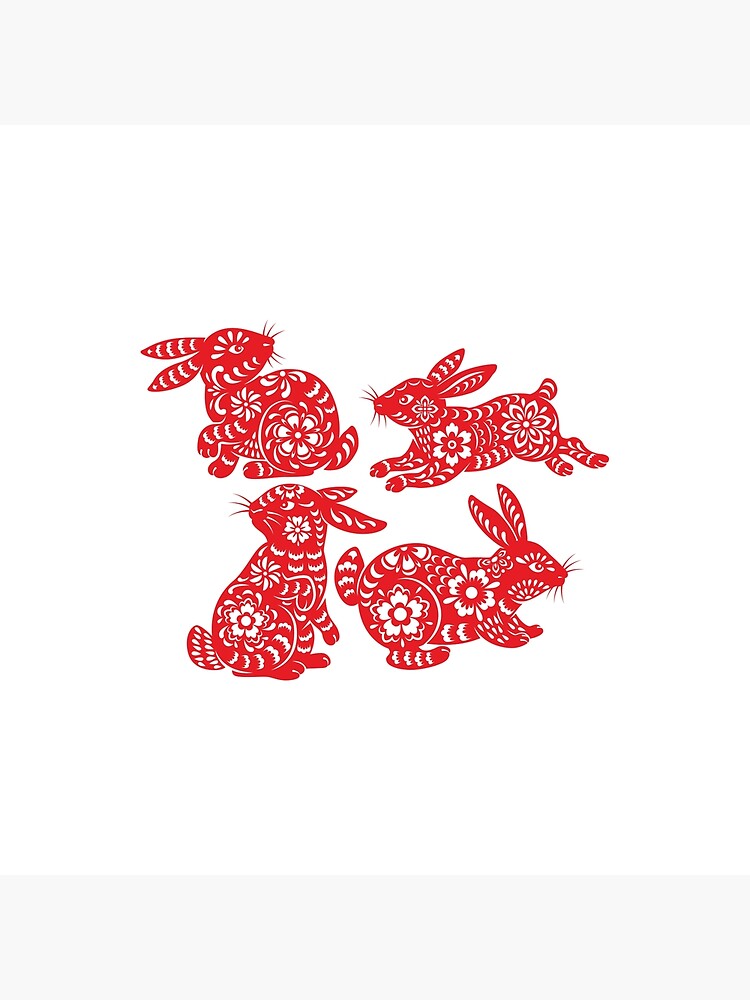 chinese new year rabbit stuff