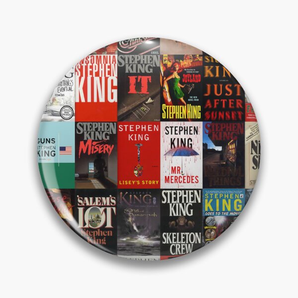 Item preview, Stephen King Book Cover Collage designed and sold by LAUR0.