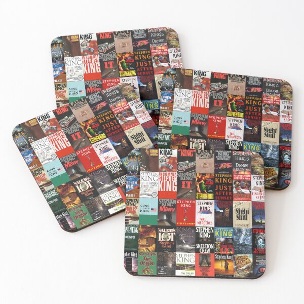 Item preview, Stephen King Book Cover Collage designed and sold by LAUR0.