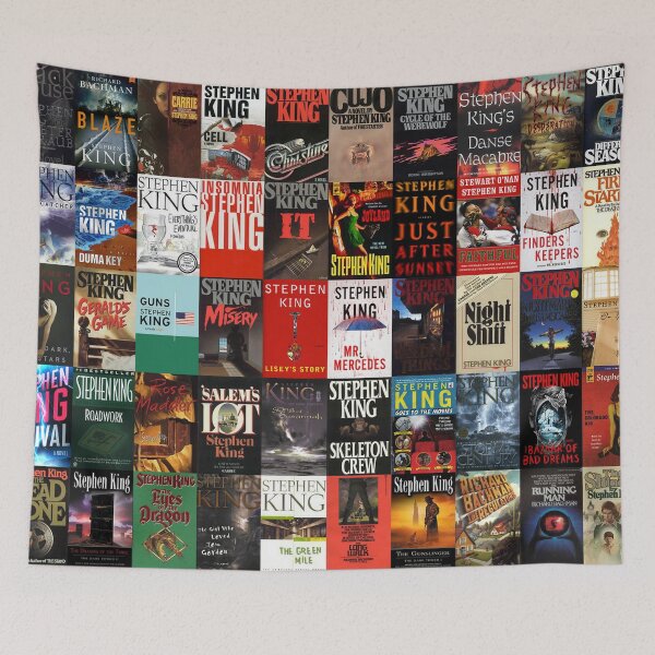 Item preview, Stephen King Book Cover Collage designed and sold by LAUR0.