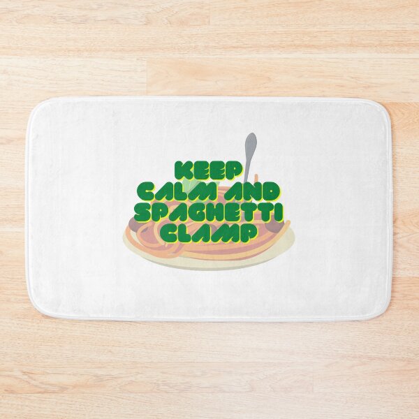 Item preview, Keep calm and spaghetti clamp designed and sold by GamersLands.