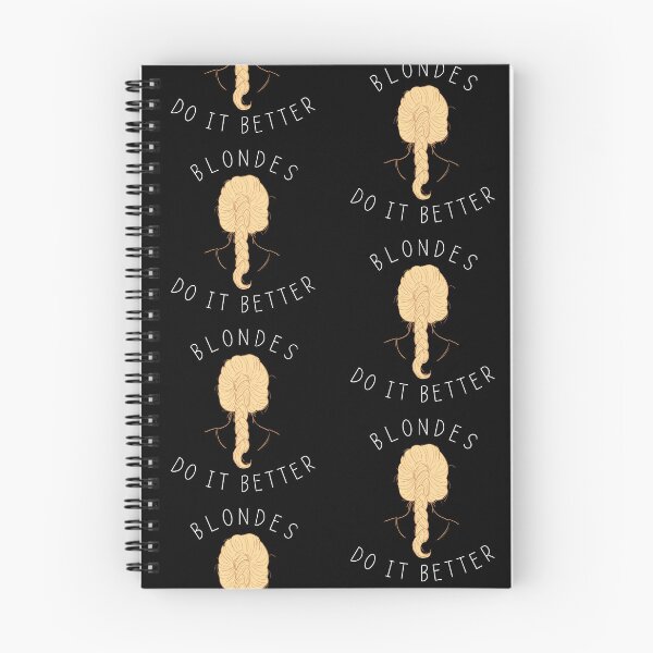 Item preview, Blondes do it better - gift for blond women - black background designed and sold by gifts-ideas.
