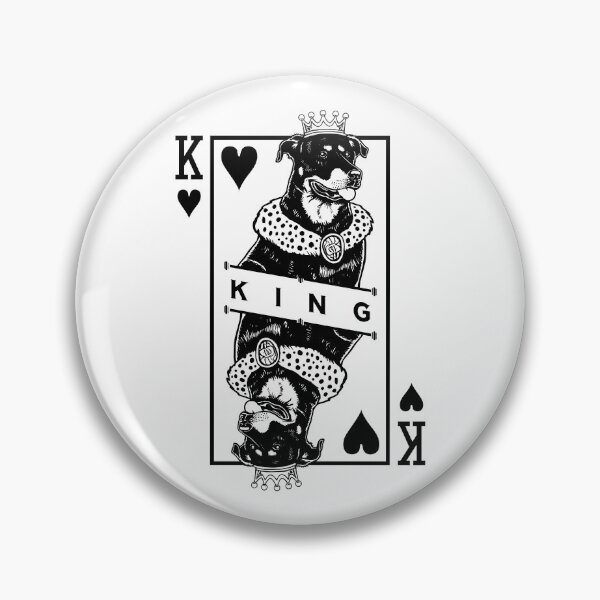 Item preview, Beauceron King Of Hearts Funny Dog Lover Pop Art designed and sold by GrandeDuc.