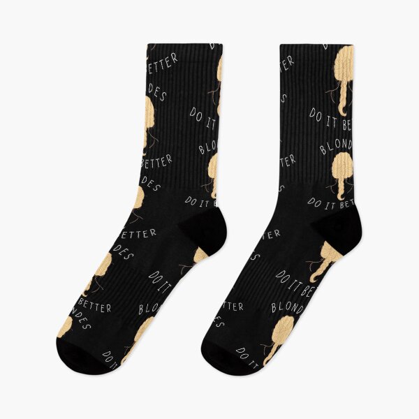 Item preview, Blondes do it better - gift for blond women - black background designed and sold by gifts-ideas.