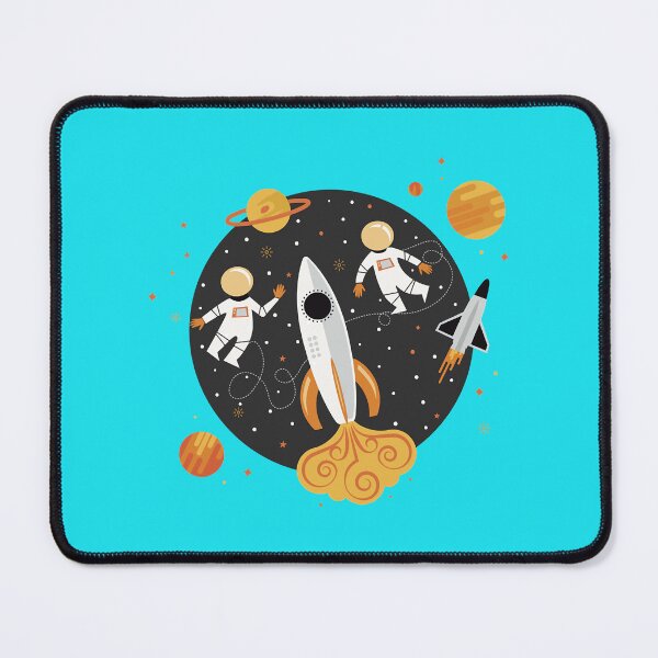 Item preview, Floating in Outerspace in Yellow designed and sold by JanJOco.