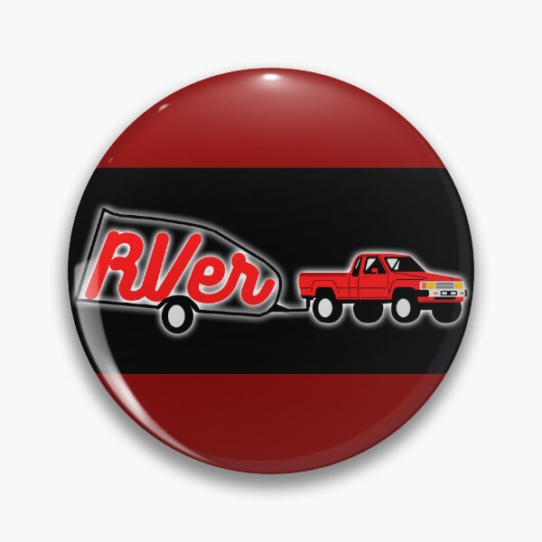 Item preview, RVer with RAD RED TRUCK designed and sold by janraydesigns.