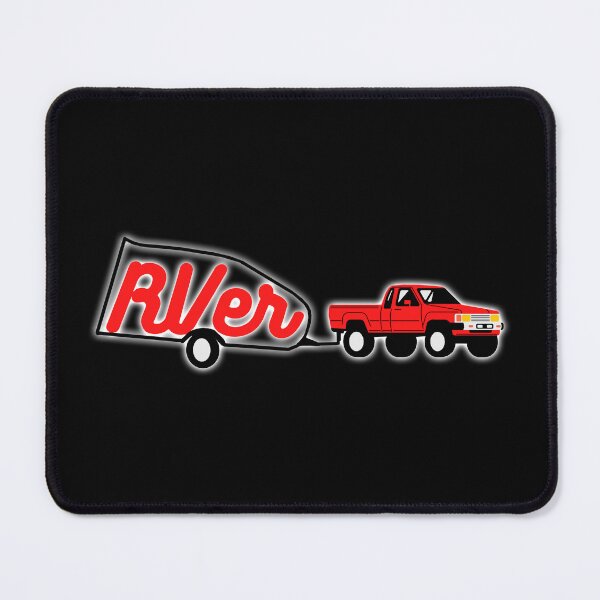 Item preview, RVer with RAD RED TRUCK designed and sold by janraydesigns.