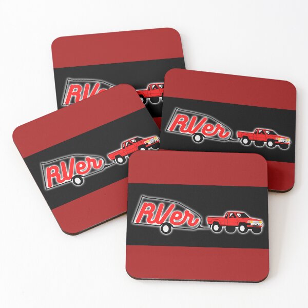 Item preview, RVer with RAD RED TRUCK designed and sold by janraydesigns.