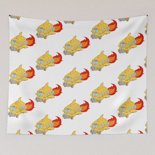 Item preview, Funny Men Magic Cartoons School Bus Kids Gift Music Fans designed and sold by JanJOco.