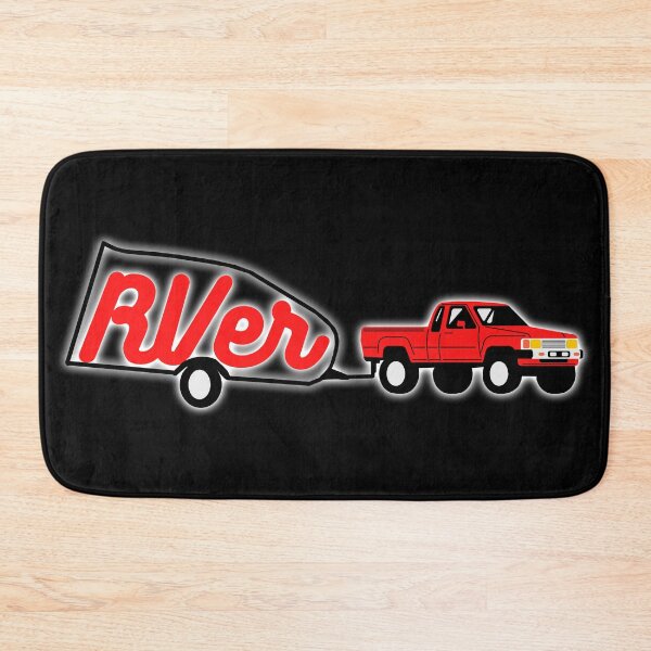 Item preview, RVer with RAD RED TRUCK designed and sold by janraydesigns.