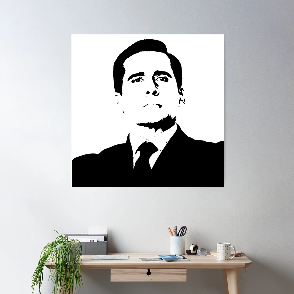 The Office: Michael Scott Oven Mitt Mural - NBC Universal Removable Adhesive Wall Decal XL