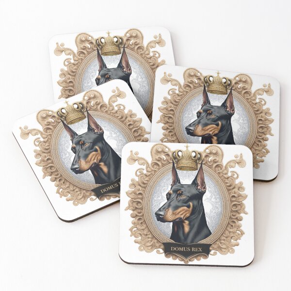 Item preview, Dobermann crest, king of the house designed and sold by ecifitra.