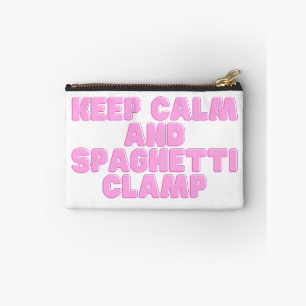 Item preview, Keep calm and spaghetti clamp designed and sold by GamersLands.