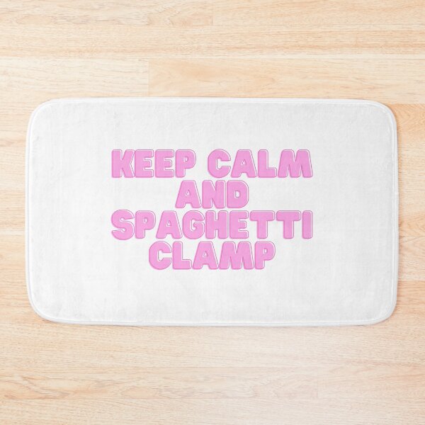 Item preview, Keep calm and spaghetti clamp designed and sold by GamersLands.