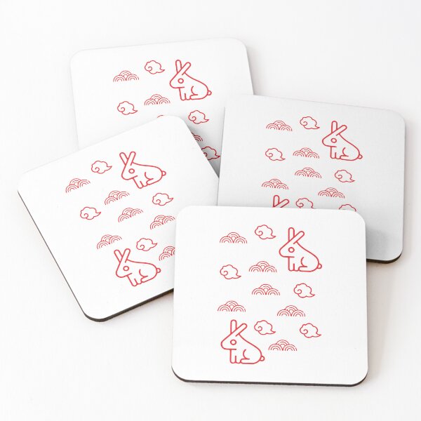 Item preview, Year of the Rabbit 2023 - Chinese New Year - Rabbit Pattern designed and sold by AhmedBuhaisi.