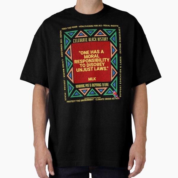 Artikel-Vorschau von PMD00232 Progressive Movement Designs Black History Month MLK Moral Zitat ehrt Afroamerikaner mit Zielen für Progressive, designt und verkauft von ProgressiveLeft.