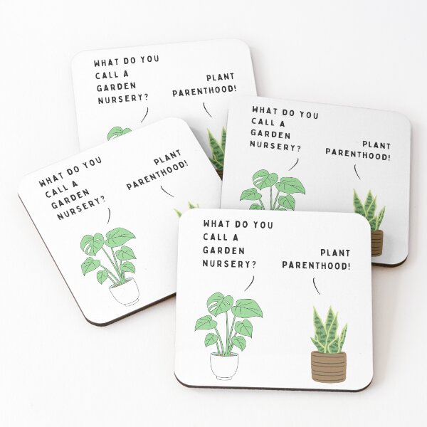 Item preview, Plant joke - What do you call a garden nursery? (colour) designed and sold by ani-eni.