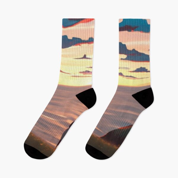 Item preview, Beautiful Sunrise in Anime Style designed and sold by scoutsunlimited.