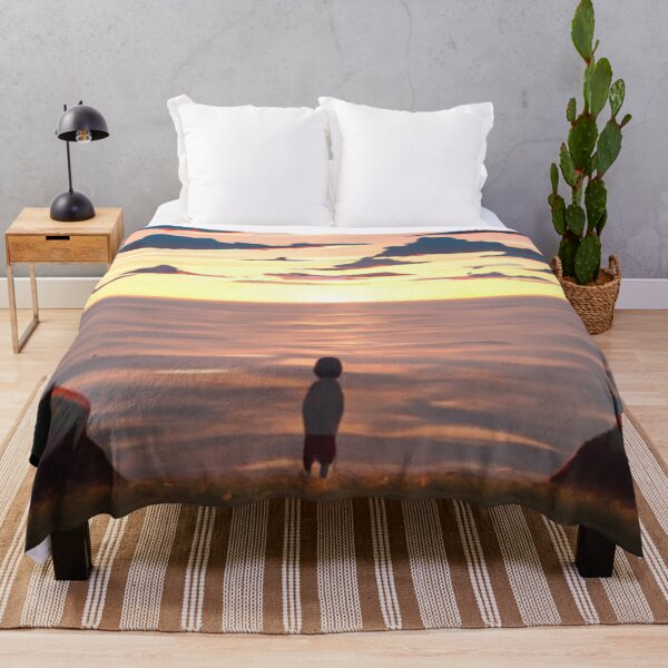 Item preview, Hermoso amanecer en estilo anime designed and sold by scoutsunlimited.
