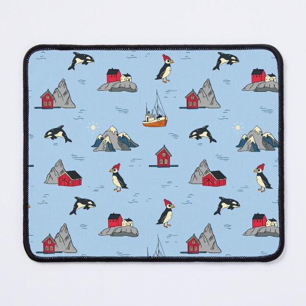 Item preview, Pattern inspired by typical sights in Lofoten designed and sold by TheLofotenStore.