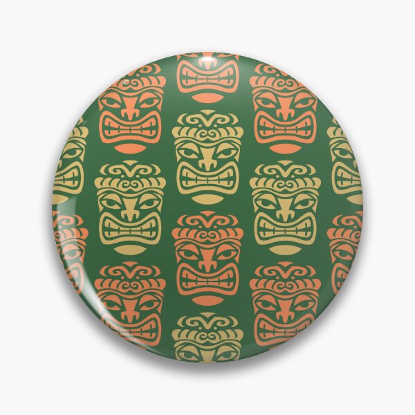 Item preview, Retro Mid Century Modern Tiki Pattern 559 designed and sold by tonymagnerart.