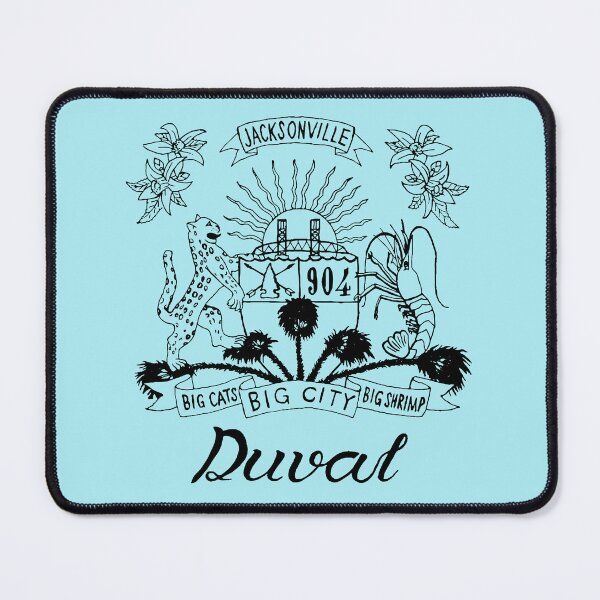 Item preview, Duval Crest- Black Lettering on Sky Blue designed and sold by DuvalCrest.