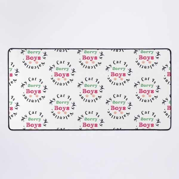 Item preview, Sorry Boys My Cat Is My Valentine - funny and cute T-Shirts Quotes designed and sold by Designspot2020.