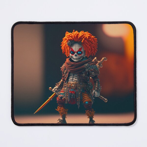 Item preview, Clown Clowns-Miniature Skeleton Clown designed and sold by letsgetinspired.