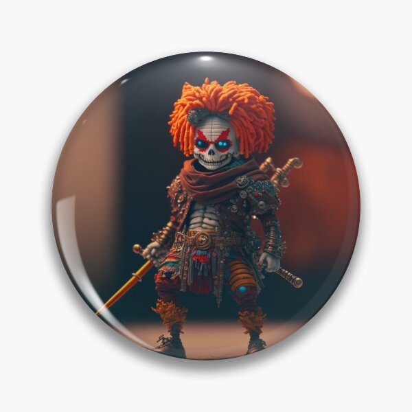 Item preview, Clown Clowns-Miniature Skeleton Clown designed and sold by letsgetinspired.
