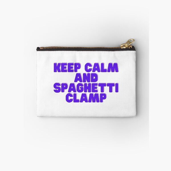 Item preview, Keep calm and spaghetti clamp designed and sold by GamersLands.