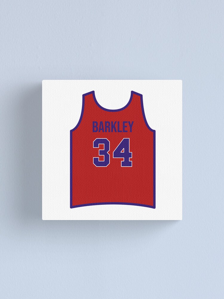 Charles Barkley Jersey Sticker for Sale by Emory's Designs