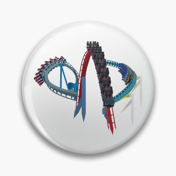 Item preview, Carowinds B&M Trio designed and sold by CoasterMerch.