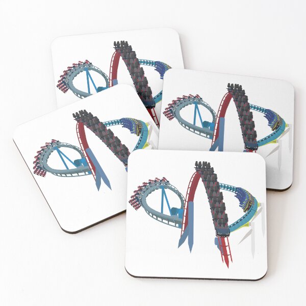 Item preview, Carowinds B&M Trio designed and sold by CoasterMerch.