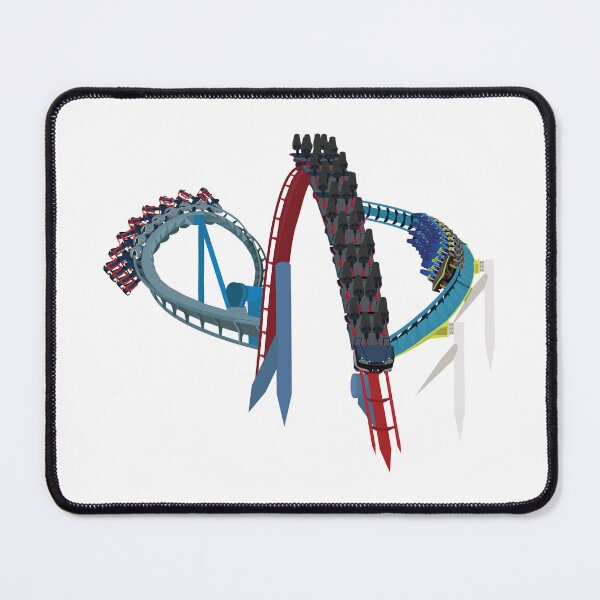 Item preview, Carowinds B&M Trio designed and sold by CoasterMerch.