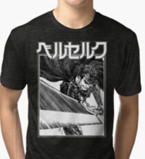 Black Swordsman Tri-blend T-Shirt