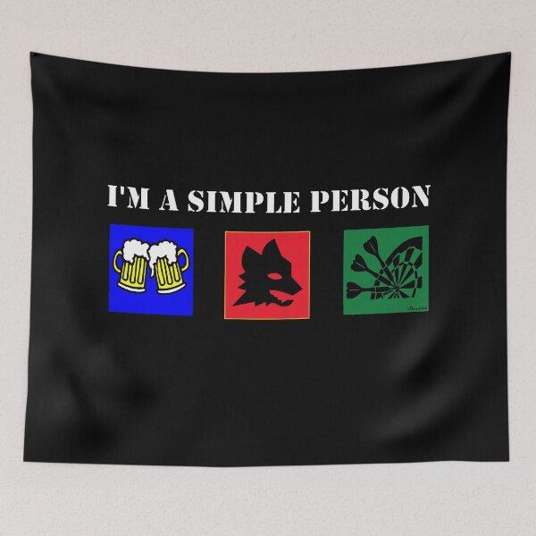 Item preview, I'm a Simple Person designed and sold by Shadow Est. 2014.