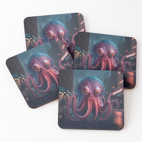 Item preview, Squid is in town designed and sold by miamakescolors.