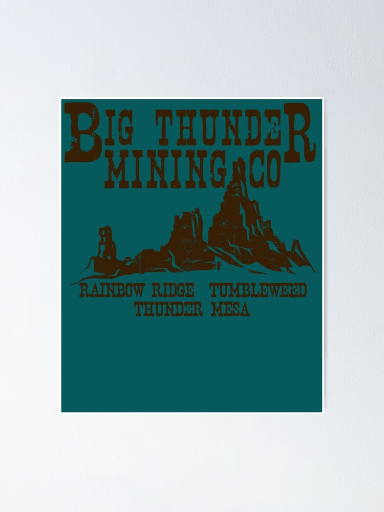Big Thunder Mountain Railroad Miners Custom Baseball Jersey Adult Medium