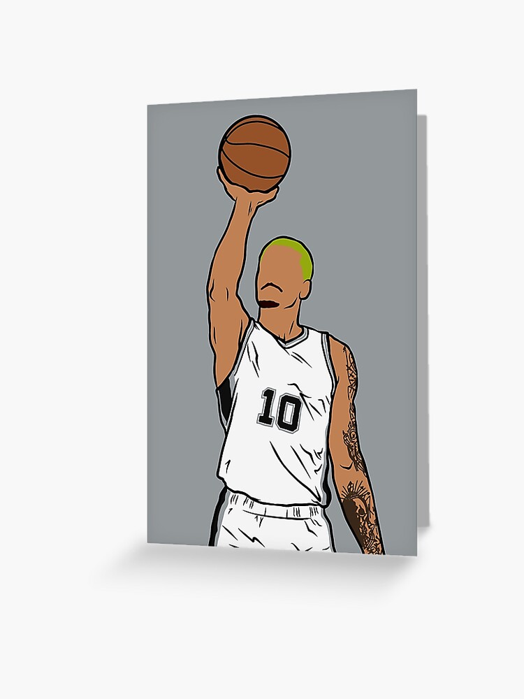 Carte de vœux for Sale avec l'œuvre « Lancer franc de Jeremy