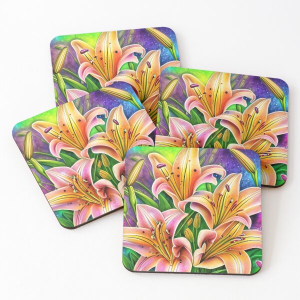 Item preview, Fantasy Lilies designed and sold by ArtGraffita.