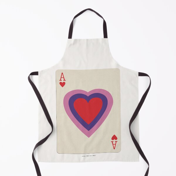 Item preview, ACE OF HEARTS - RETRO ACE PLAYING CARD ILLUSTRATION - VINTAGE POKER designed and sold by HoneymoonHotel.