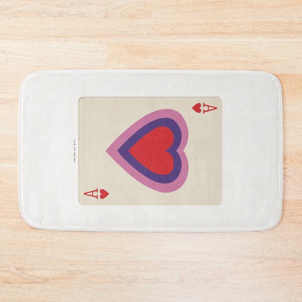 Item preview, ACE OF HEARTS - RETRO ACE PLAYING CARD ILLUSTRATION - VINTAGE POKER designed and sold by HoneymoonHotel.