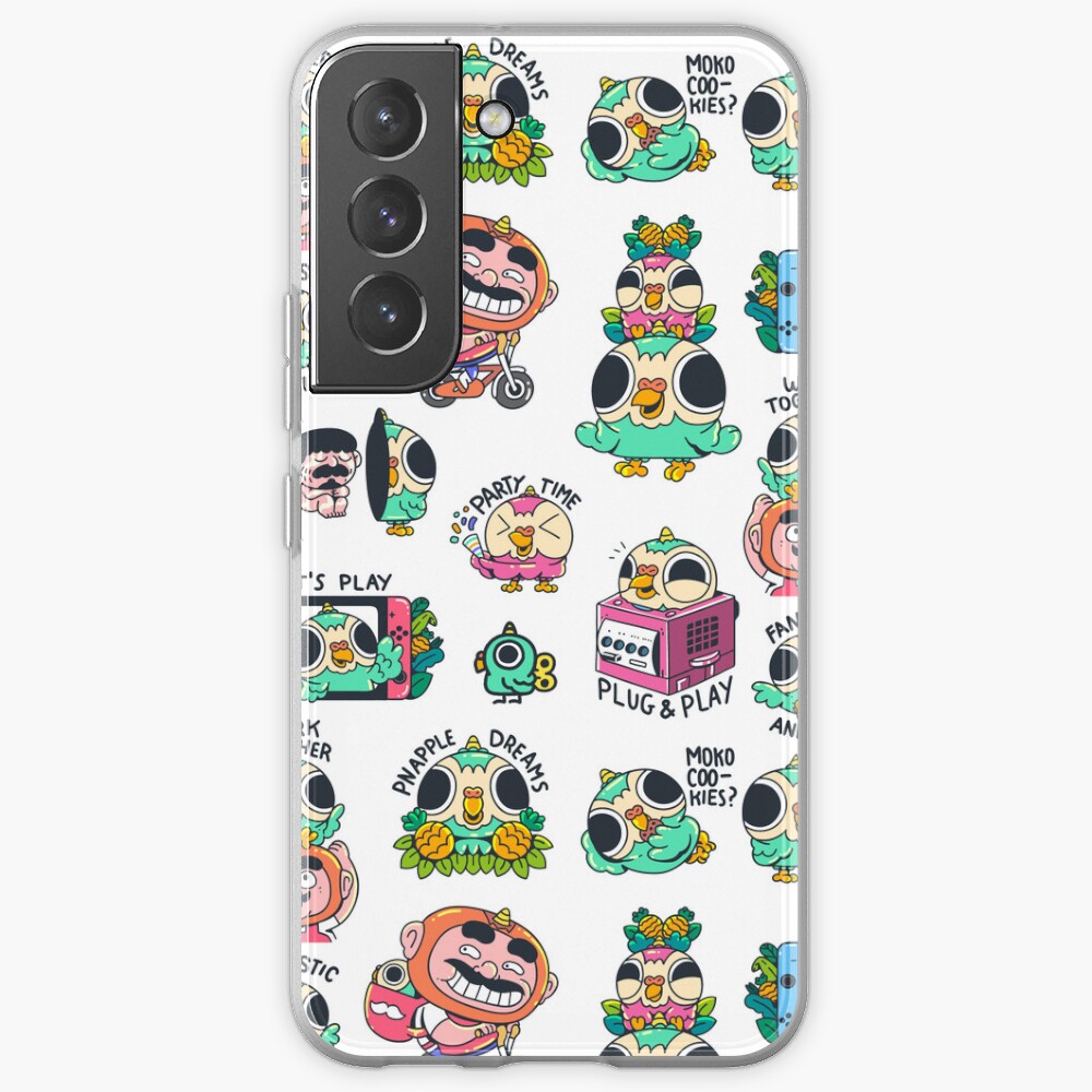 Lovely Unicorn Birds Pack Samsung Galaxy Phone Case
