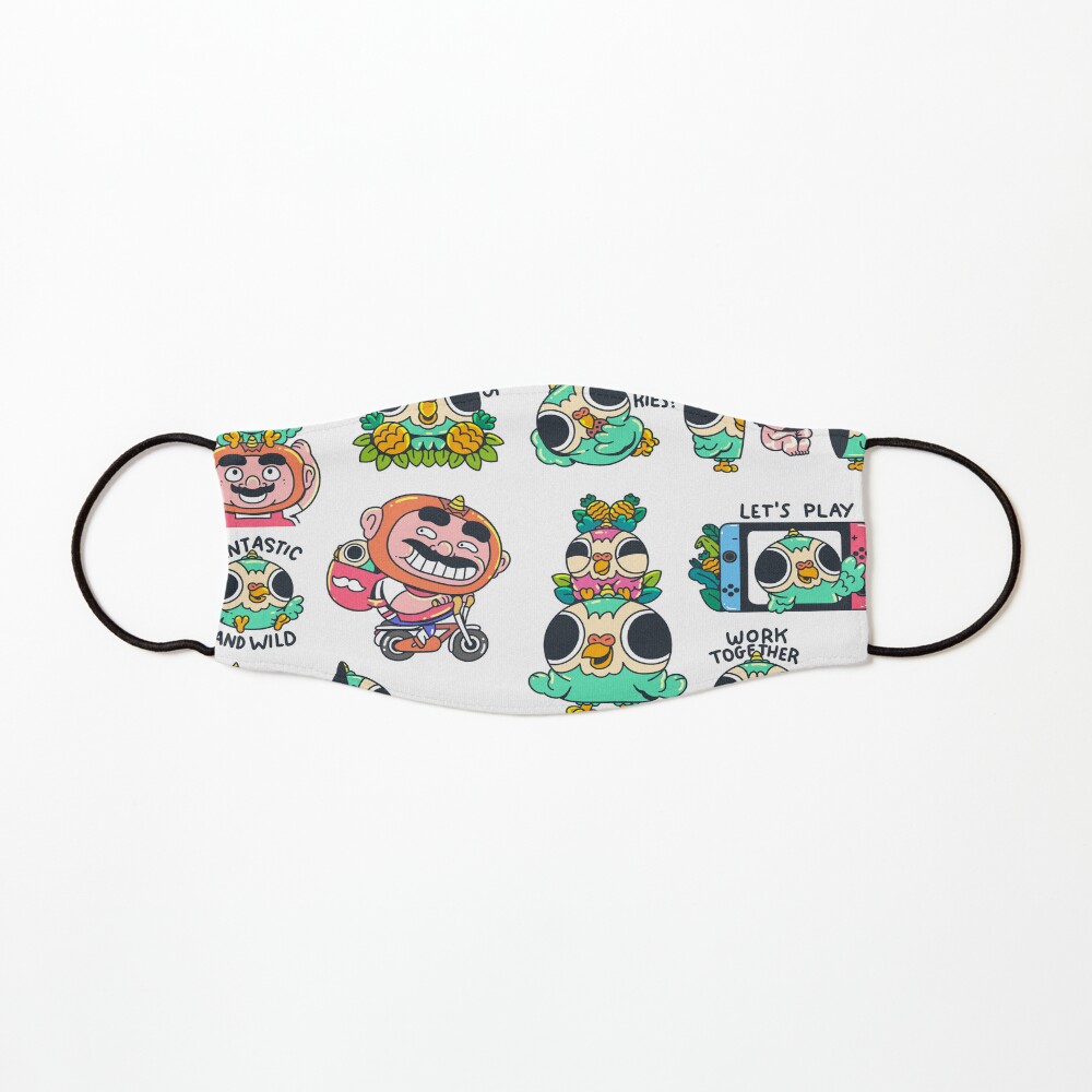 Lovely Unicorn Birds Pack Mask