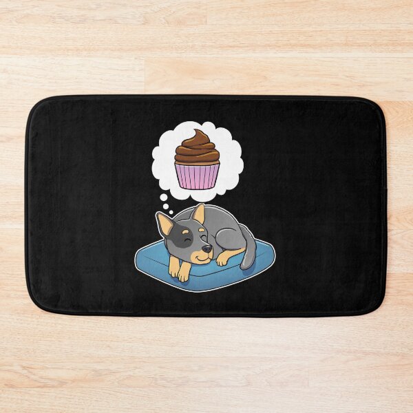 Item preview, Australian Cattle Dog dreaming about Cupcake designed and sold by DoggieDelights.