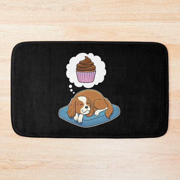 Item preview, Cavalier King Charles Spaniel dreaming about Cupcake designed and sold by DoggieDelights.