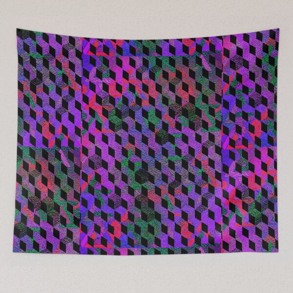 Item preview, abstract geometric painting 2 designed and sold by Real-texture.